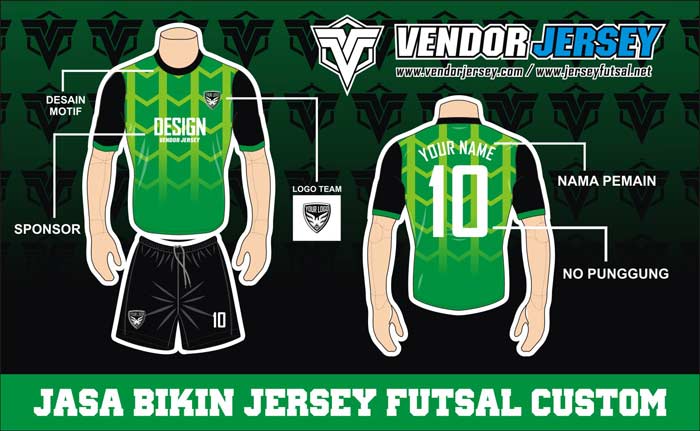 Buat Kaos Futsal Printing Di Purwokerto Semua Desain Bisa